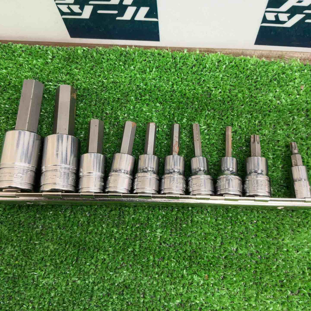 スナップオン(Snap-on) ヘックスソケット 10点セット SA18E/SA16E/FA12E/10/8/7/6/5 FTX40E/TTX25E【草加店】