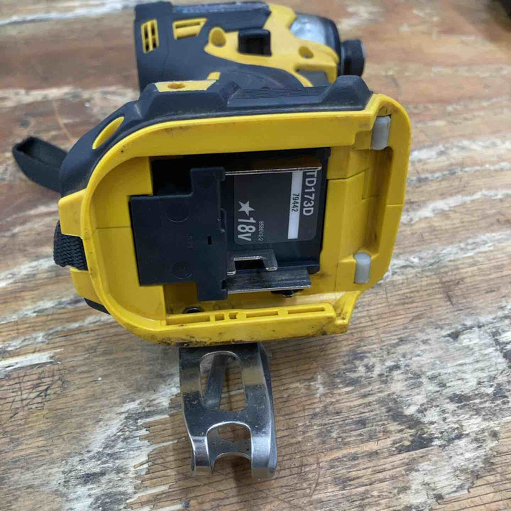 【中古品】★マキタ(makita) コードレスインパクトドライバー TD173DGXFY 18V フルセット イエロー【柏店】