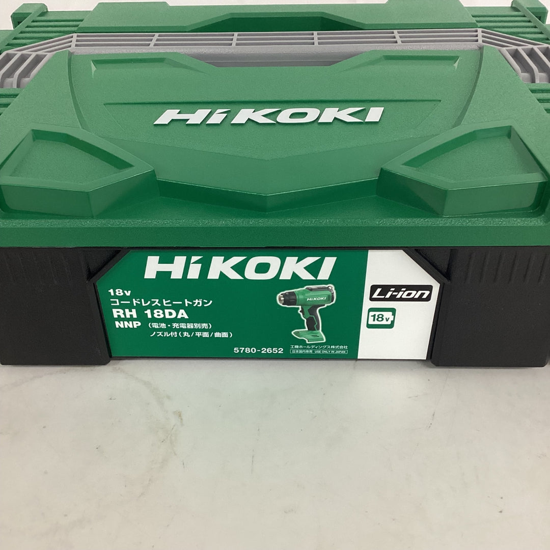 ★ハイコーキ(HIKOKI ※旧:日立工機) コードレスヒートガン RH18DA(NNP)【狭山】