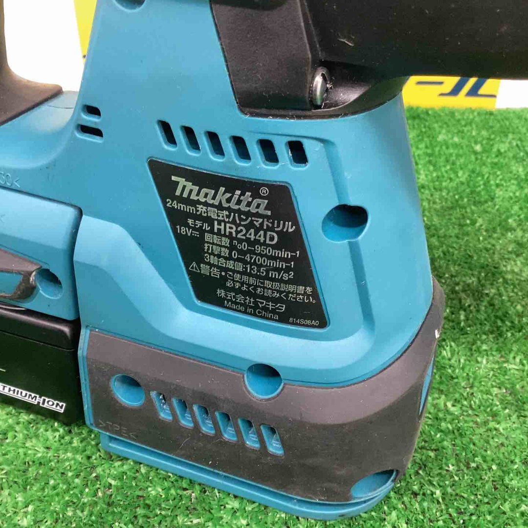 ★マキタ(makita) コードレスハンマドリル HR244DRGX【越谷店】