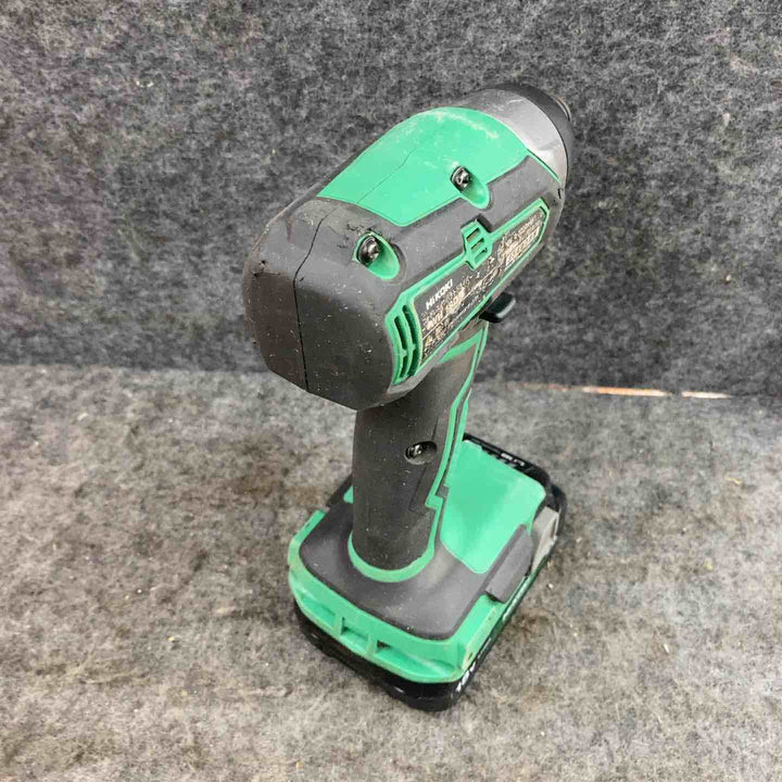 ◇ハイコーキ(HIKOKI ※旧:日立工機) コードレスインパクトドライバー  WH18DD(2BG) ケース(18V2.0Ahバッテリー2個、充電器)【鴻巣店】
