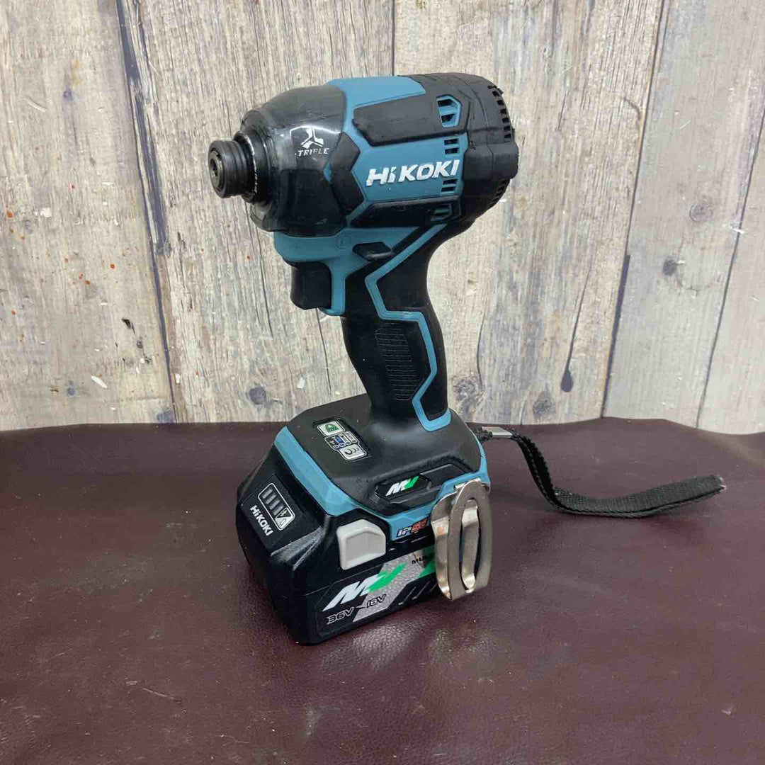 【中古品】 ハイコーキ(HIKOKI ※旧:日立工機) コードレスインパクトドライバー WH36DC(2XPSZ)(CB) 【東大和店】
