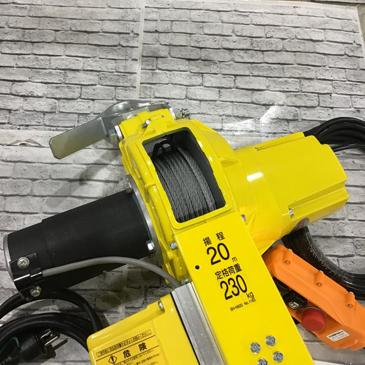 TKK ベビーホイスト 230kg 20m BH-N820【川口店】