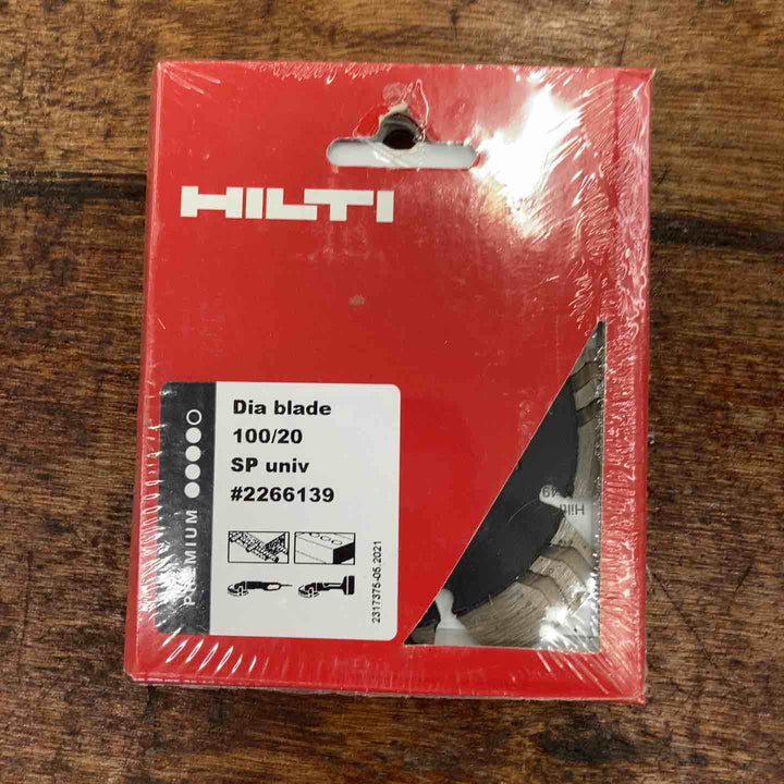 HILTI ヒルティ 100/20 SPX univ #2266139 Φ100 ダイヤモンドブレード 5枚セット【柏店】