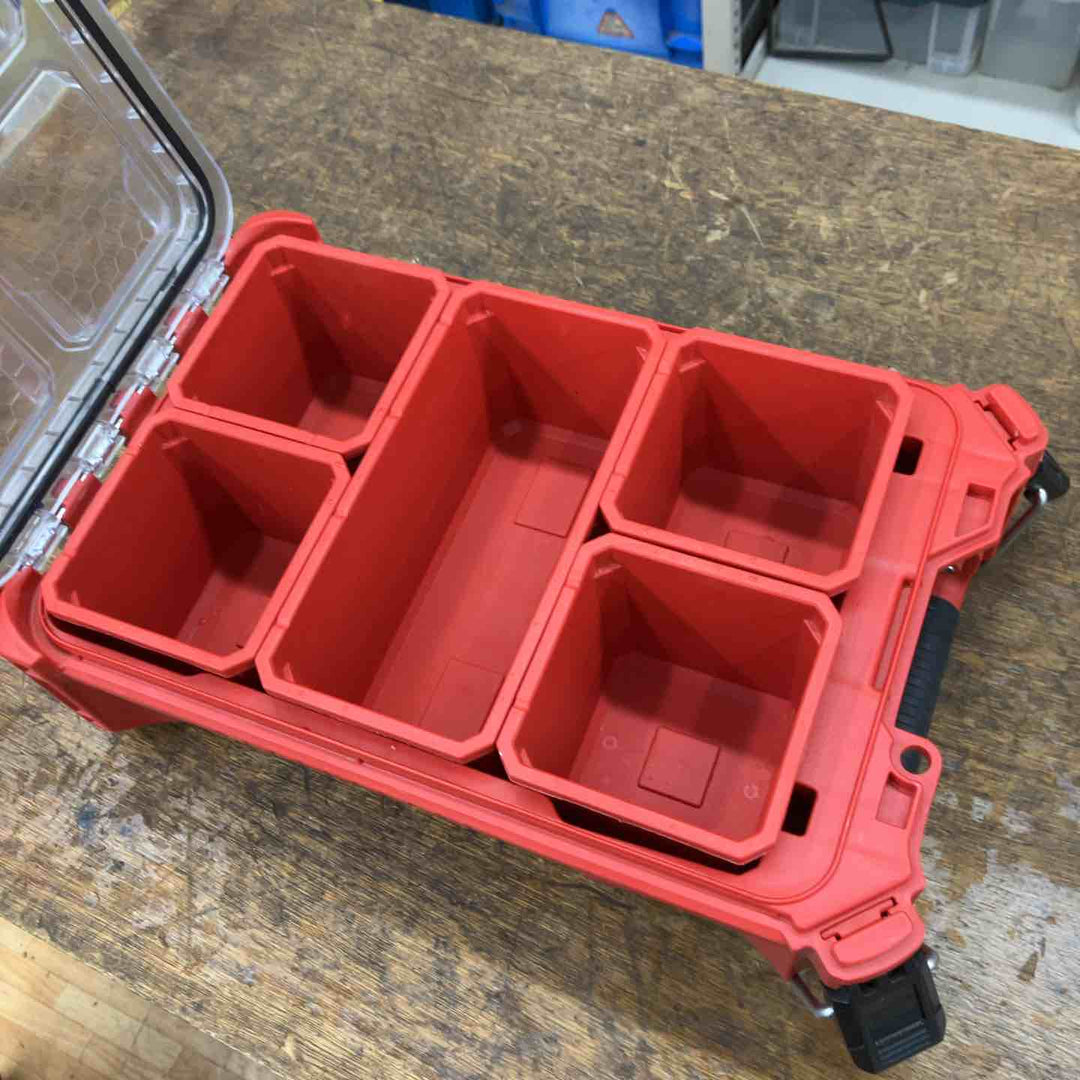 Milwaukee Packout 5-compartments小さいパーツオーガナイザー48 – 22 – 8435【柏店】