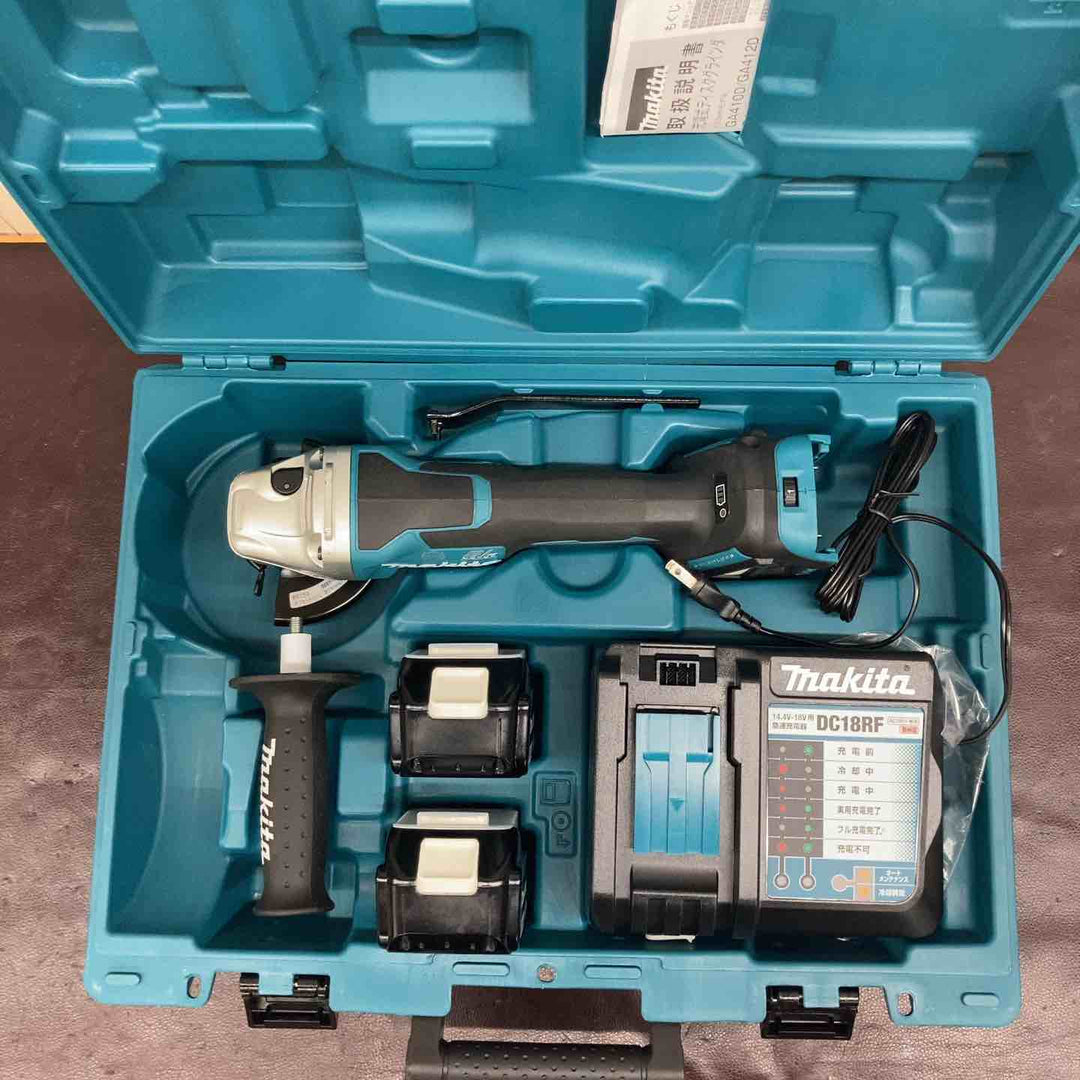 【中古品】マキタ(makita) 100mmコードレスディスクグラインダ GA418DRGX 18V【東大和店】