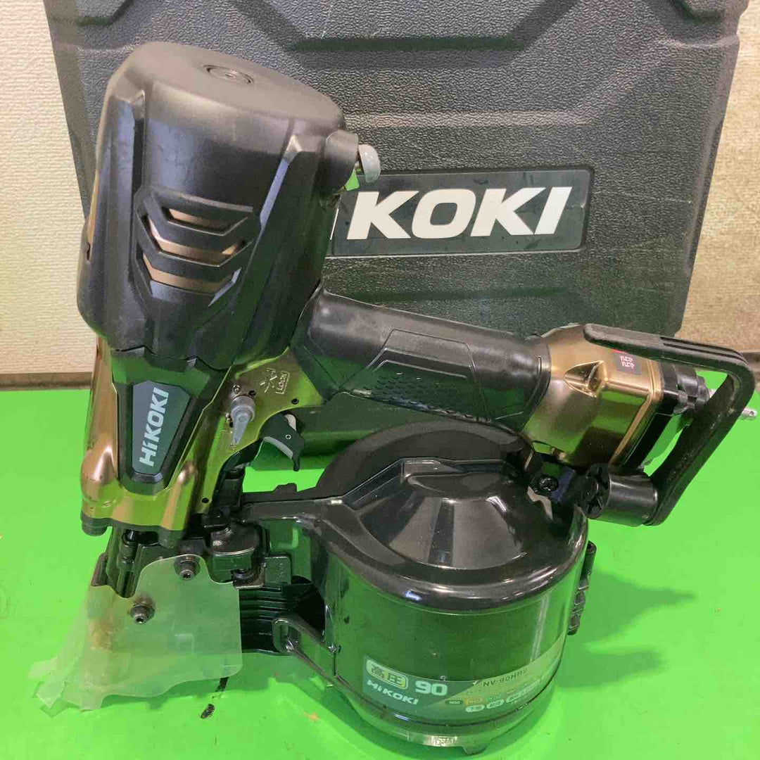 ★ハイコーキ(HIKOKI ※旧:日立工機) 高圧エア釘打ち機 NV90HR2(S)【町田店】