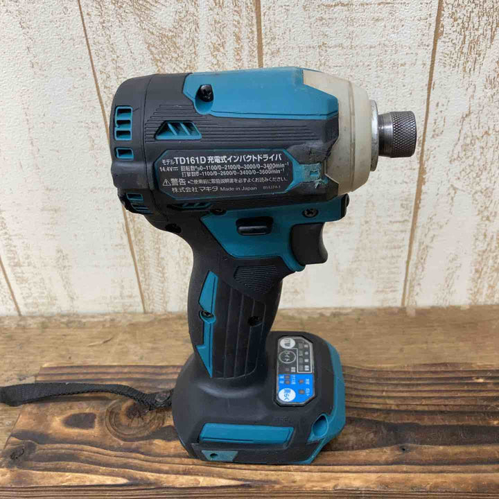 【中古品】マキタ 充電式インパクトドライバー TD161DRFX 14V フルセット【柏店】