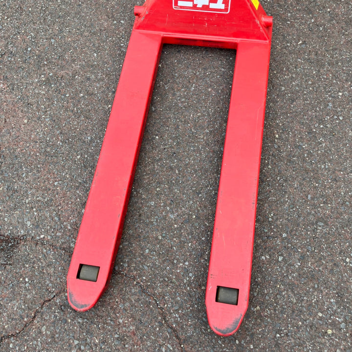 【店頭受取り限定】ニチユ パレットトラック ハンドリフト PT10S-18-100 荷重1000kg パレットリフト・運搬【川口店】