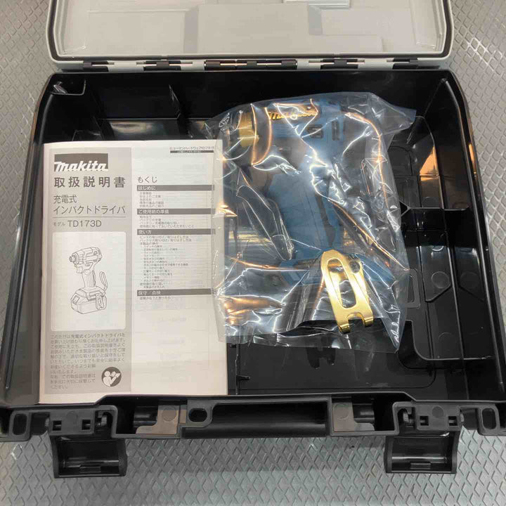 ◇マキタ(makita) コードレスインパクトドライバー TD173DZPB LXT20周年記念限定カラー プレミアムブルー 本体のみ【所沢店】