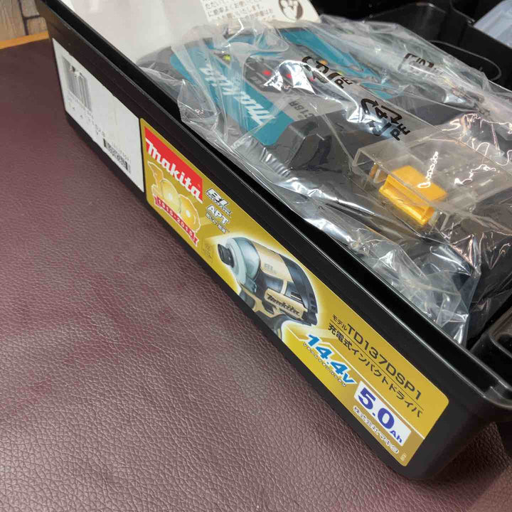 【未使用品(店頭展示品)】 マキタ(makita) コードレスインパクトドライバ 14.4V ゴールド TD137DSP1 (TD137DRTX) 100周年 限定品 フルセット 【東大和店】