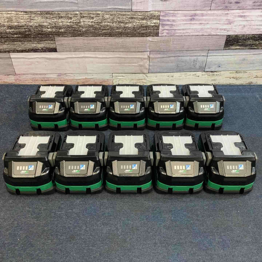 【未使用品】10個セット Hikoki ハイコーキ リチウムイオンバッテリー 36V 2.5Ah BSL36A18BX【八潮店】