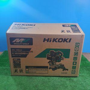 ★ハイコーキ(HIKOKI ※旧:日立工機) コードレス卓上スライド丸のこ C3606DRB(K)(NN)【草加店】