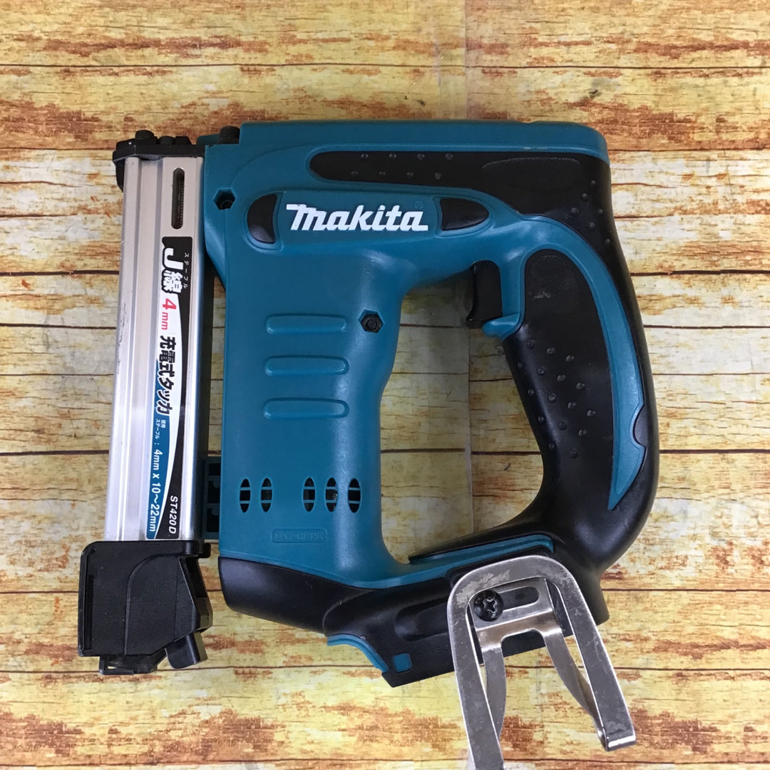 マキタ(makita) 14.4V 4mm J線 コードレスタッカ ST420DRF【川崎店】