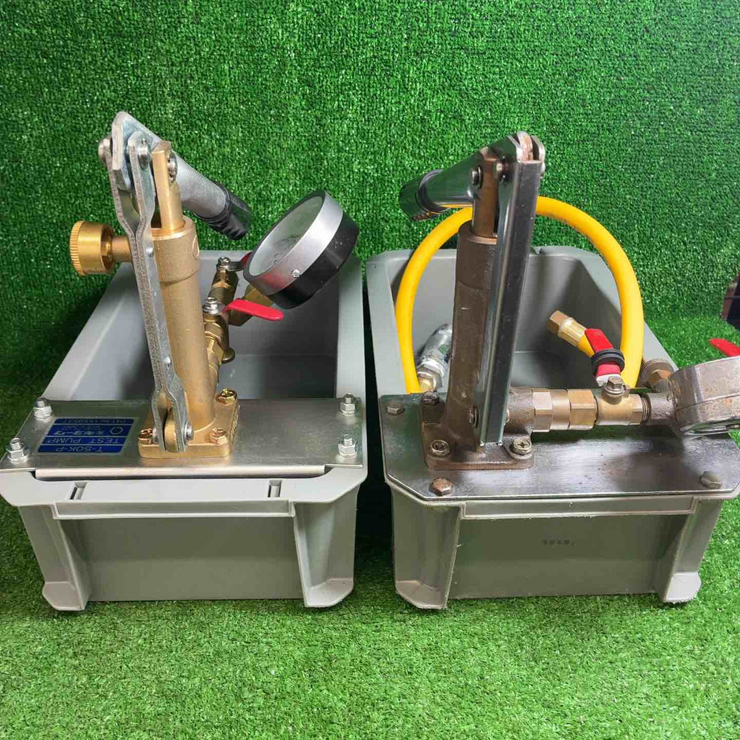 キョーワ 水圧テストポンプ手動式 T-50K-P、TERADA テストポンプ TP-50【藤沢店】
