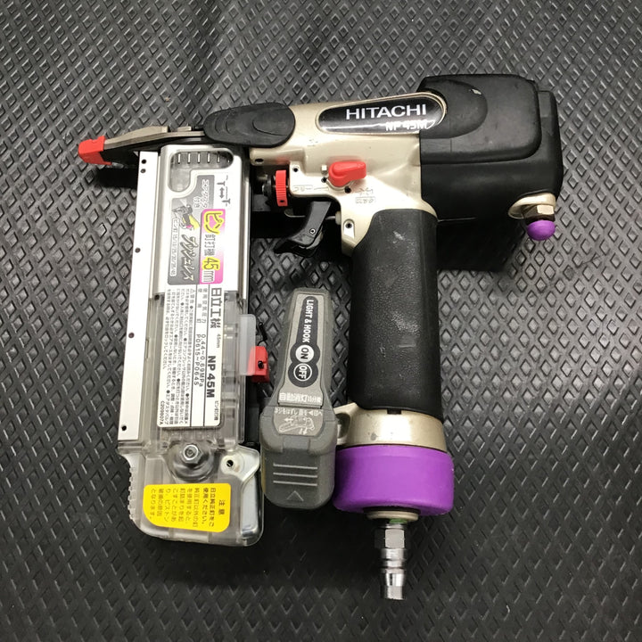 【現状品】 ハイコーキ/HIKOKI ※旧:日立工機 常圧ピンネイラ NP45M 【鴻巣店】