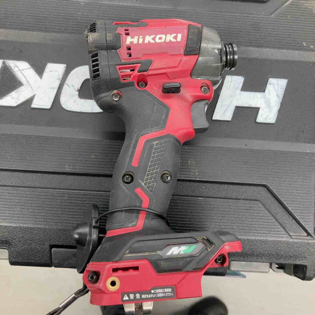★ハイコーキ(HIKOKI ※旧:日立工機) コードレスインパクトドライバ スコーピオンレッド WH36DD(2XHRSZ)【戸田店】