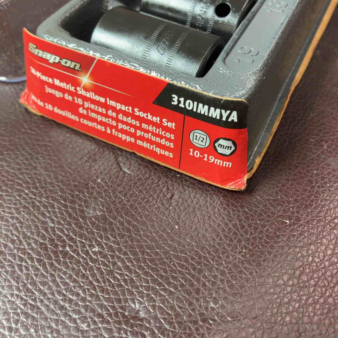 【未使用(店頭展示品)】スナップオン(Snap-on)1/2 インパクト用 ソケットセット 6ポイント ショート ミリサイズ 310IMMYA【東大和店】