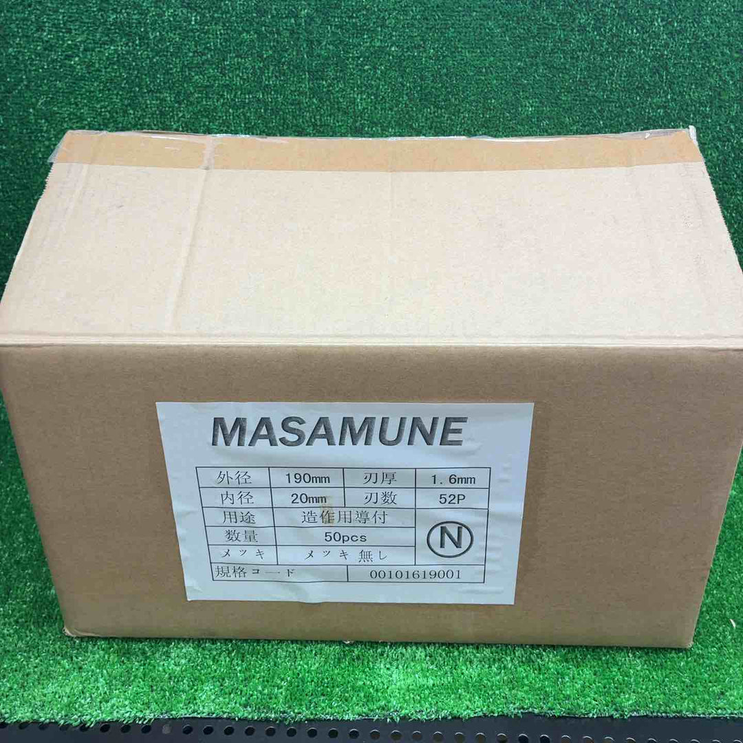 山真製鋸 YAMASHIN 造作用チップソー 正宗 190ｍｍ×1.6×52P 49枚セット【藤沢店】