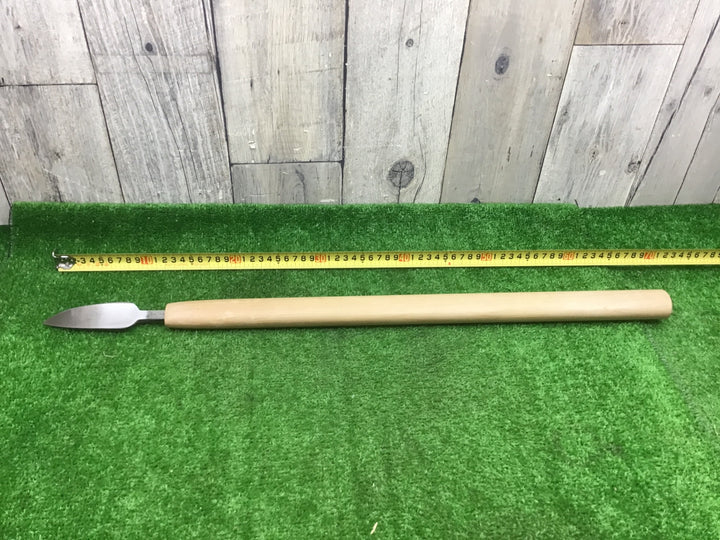 槍鉋　在銘 　突き鑿　特殊和工具　柄付  宮大工【富山店】♪Y5