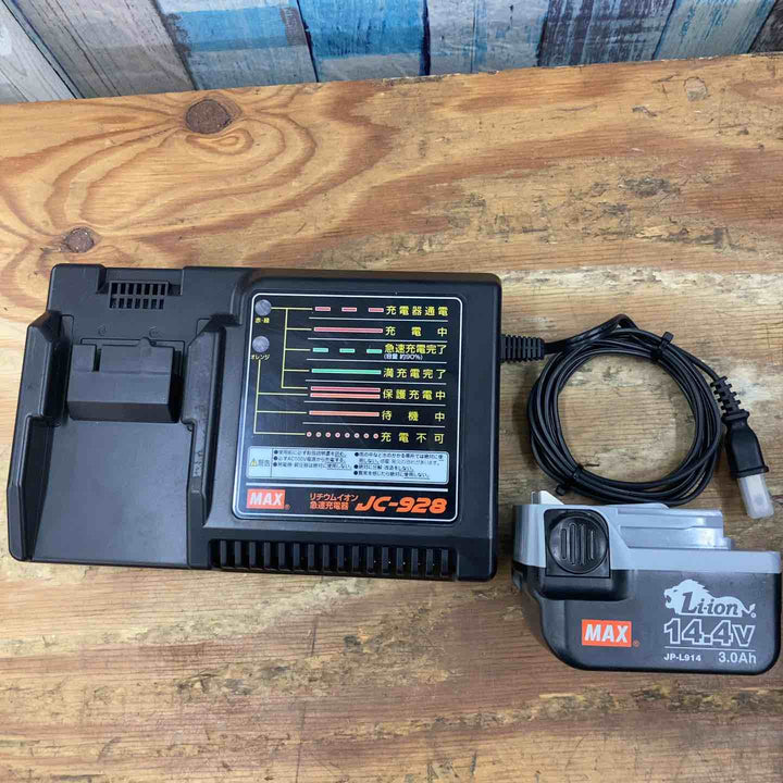 【中古品】◇マックス(MAX) コードレスタッカ TG-Z3-BC 14V セット【柏店】