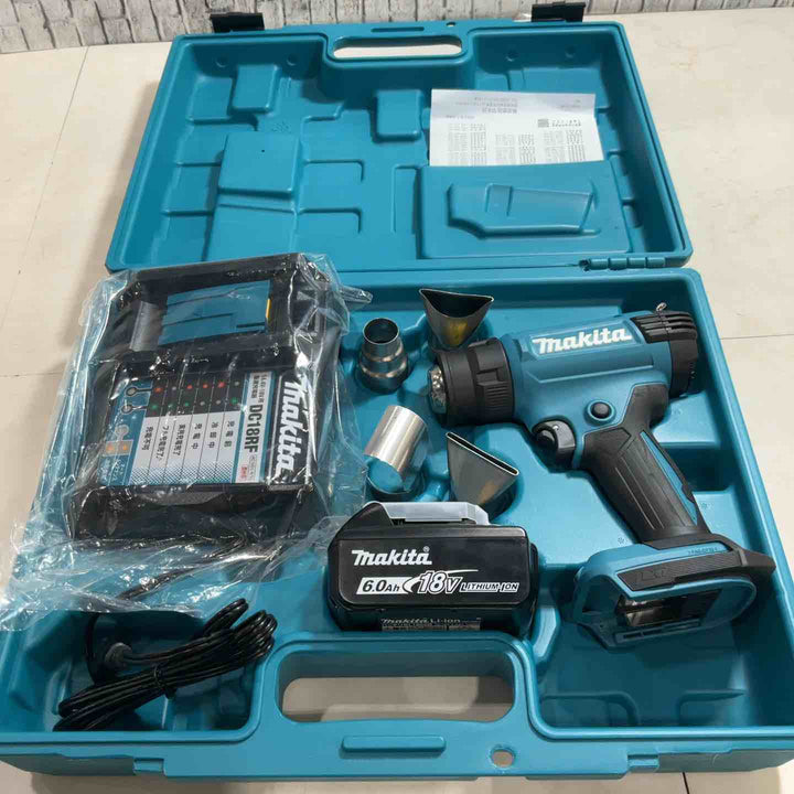 マキタ(makita) 充電式ヒートガン HG181DZK バッテリBL1860B×1個+充電器DC18RFセット【川口店】