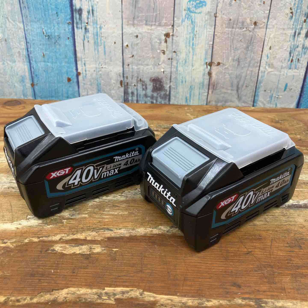 【未使用品】純正 マキタ makita リチウムイオンバッテリー 40Vmax/4.0Ah BL4040 2点セット まとめ売り【柏店】