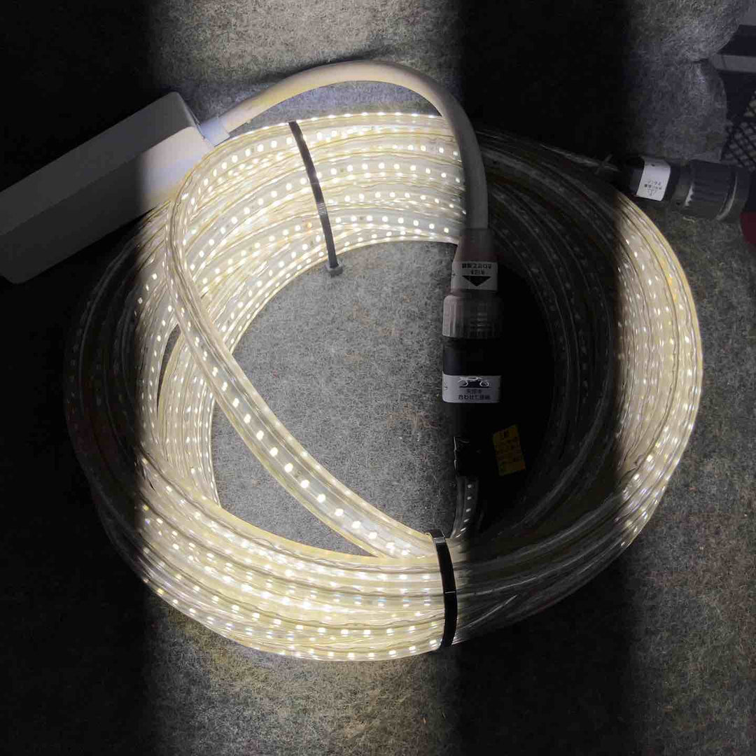◇ハタヤ (HATAYA) LEDテープライト  10m 両面発光 屋外用防雨型  最大50m セット LTP-10DS 昼白色【鴻巣店】