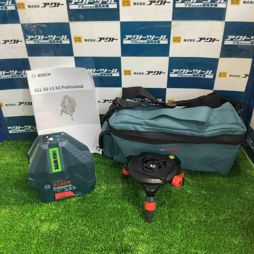 BOSCH ボッシュ レーザー墨出し器 GLL50-15XG【草加店】