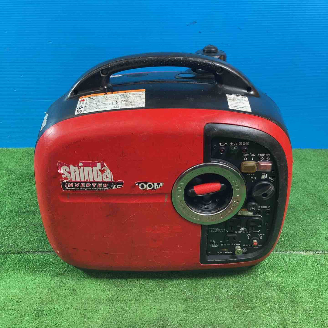★新ダイワ(Shindaiwa) インバーター発電機 IEG1600M-Y オイル交換済【岩槻店】