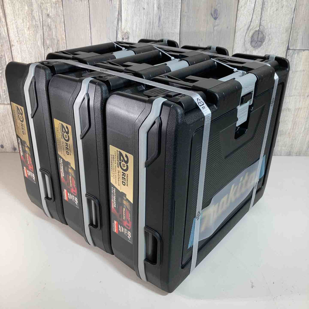 ◇マキタ(makita) コードレスインパクトドライバー TD173DGXPR ３台セット 純正バッテリ付 赤【戸田店】
