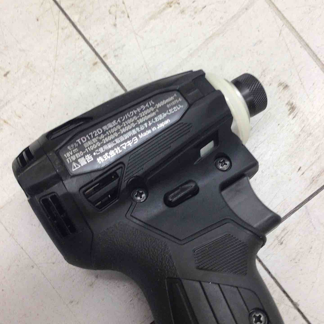 【中古品】 マキタ/makita コードレスインパクトドライバー・TD172DRGXB 【鴻巣店】