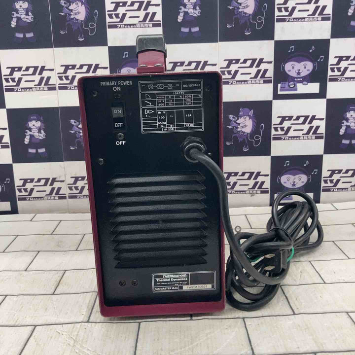 ◇サーマル(THERMAL DYNAMICS) PAK MASTER プラズマ切断機 15AC【所沢店】