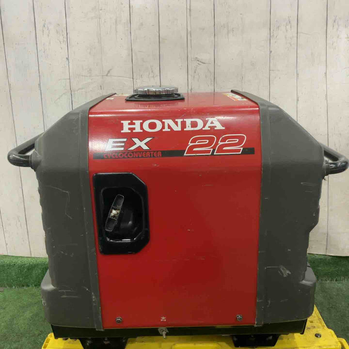 【店頭受取り限定】★ホンダ(HONDA) サイクロコンバーター発電機 EX22_車輪なし【川口店】