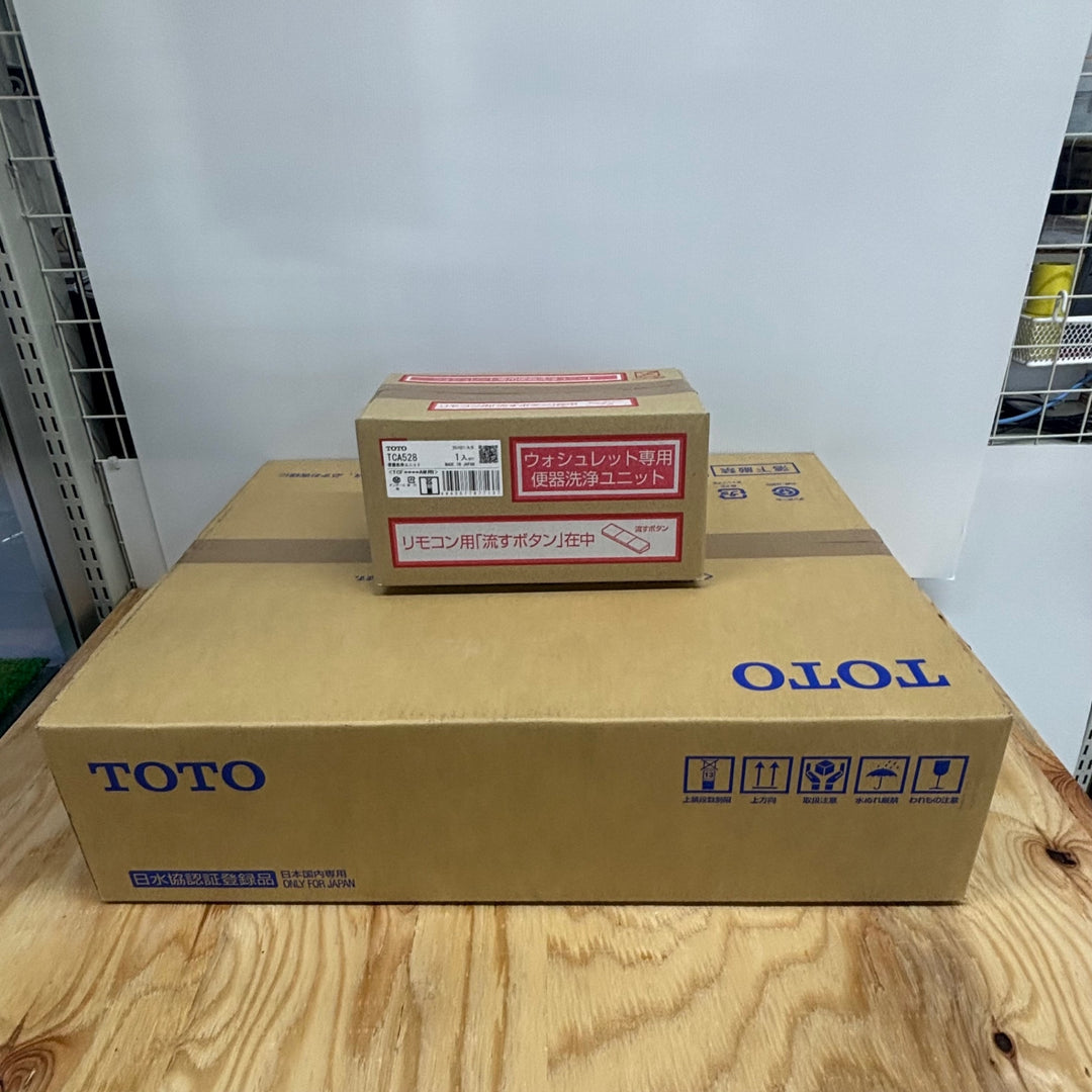【未使用品】TOTO ウォシュレット アプリコット F3 TCF4734 #NW1 ホワイト【電材館越谷店】