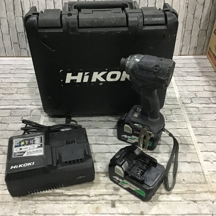 ★ハイコーキ(HIKOKI ※旧:日立工機) コードレスインパクトドライバー WH36DC(2XPSZ)(D)【越谷店】