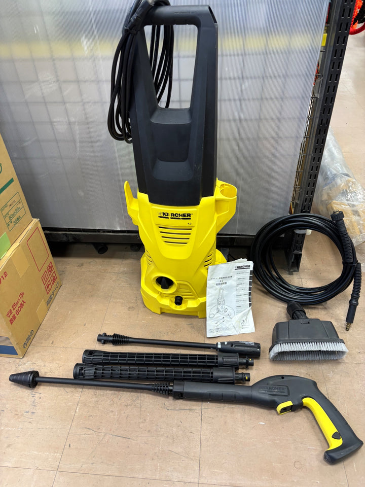 〇ケルヒャー(KARCHER) 高圧洗浄機 K 2（1.602-218.0）【草加店】