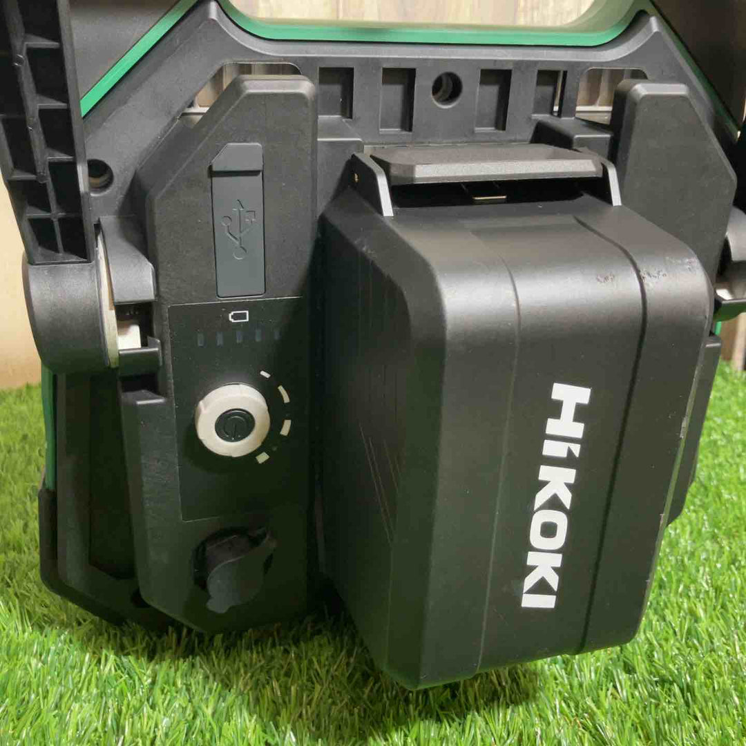 ◇HiKOKI 18V コードレス LED ワークライト 最大10,000lm ダイヤル式調光機能付き UB18DD(NN)【戸田店】