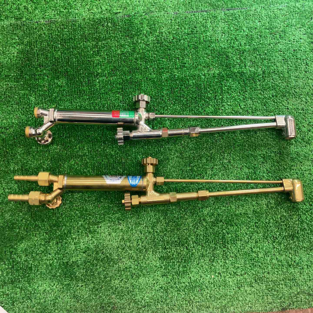【長期保管品】 日酸TANAKA/田中製作所 ガス切断器 溶接器  中形切断器 2本セット【桶川店】