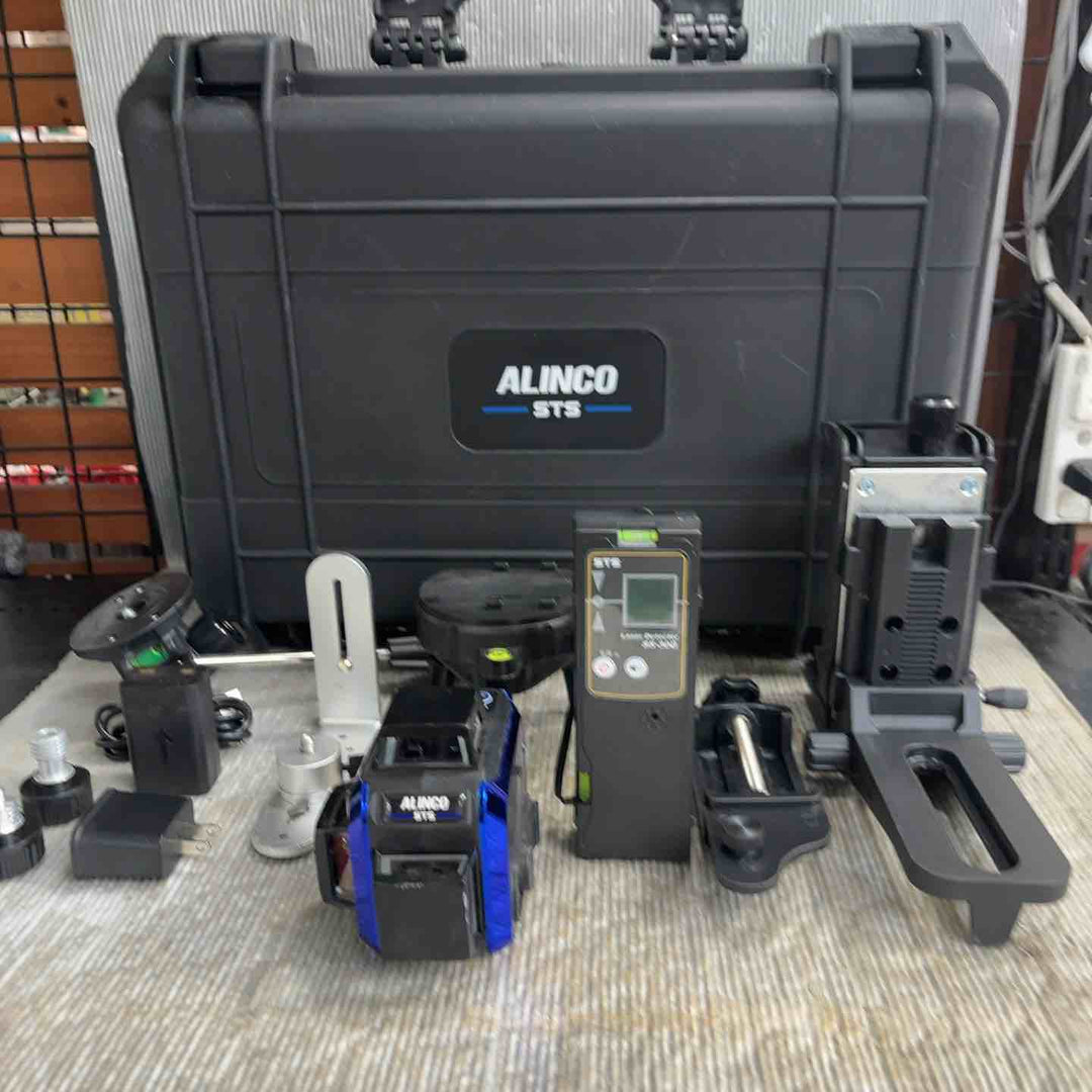 ◇STS(ALINCO) フルライングリーンレーザー墨出し器 ALC-44G【草加店】
