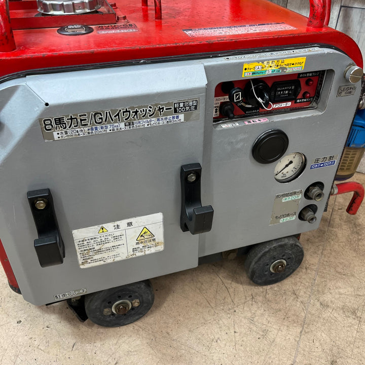 【中古品/店頭受取り限定】スーパー工業 防音エンジン高圧洗浄機 SEV2110SSR ホース・ガン付き【東大和店】