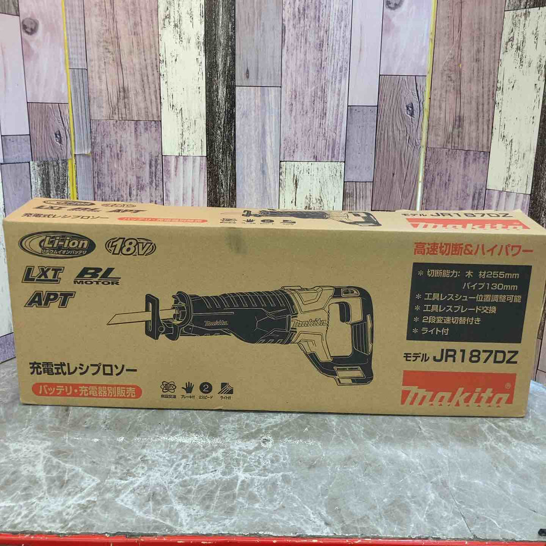 【未使用品】★マキタ(makita) 18V コードレスレシプロソー JR187DZ 本体のみ【八潮店】