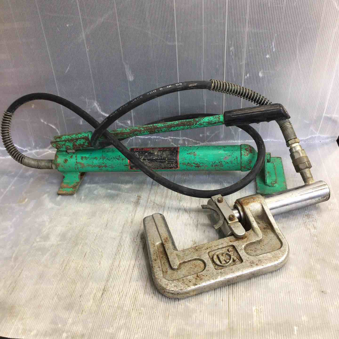 ◇亀倉精機 手動油圧式パイプ断水機 EP-700【草加店】