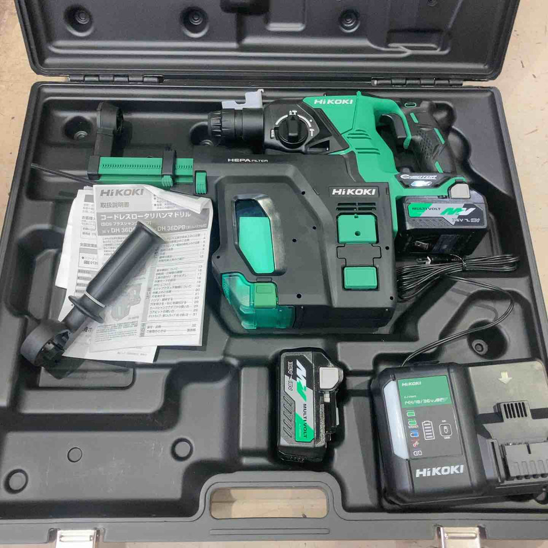★ハイコーキ(HIKOKI ※旧:日立工機) コードレスハンマドリル DH36DPB(2XP)【町田店】