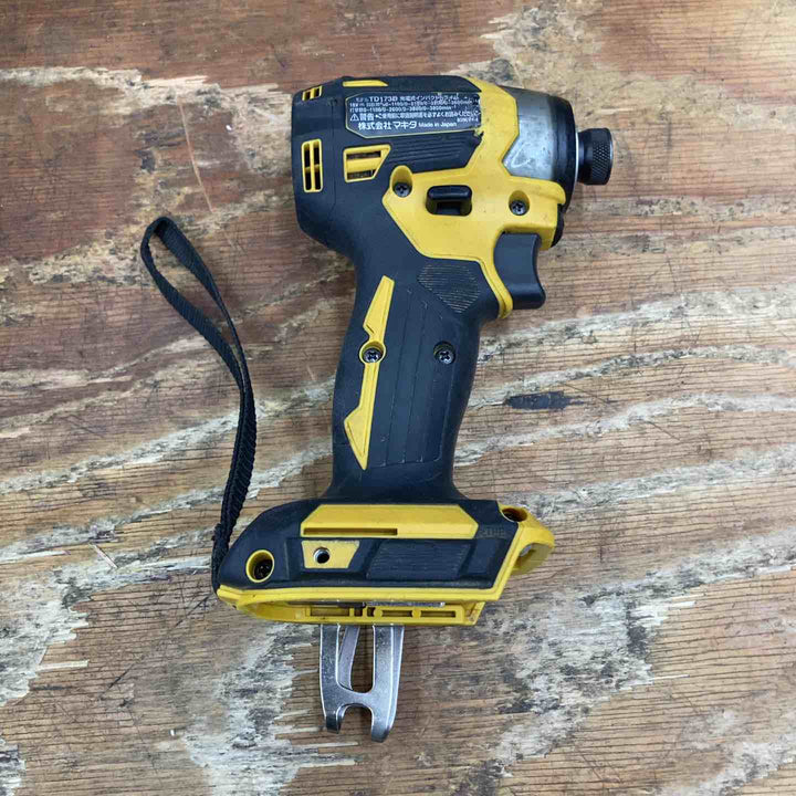 【中古品】★マキタ(makita) コードレスインパクトドライバー TD173DGXFY 18V フルセット イエロー【柏店】