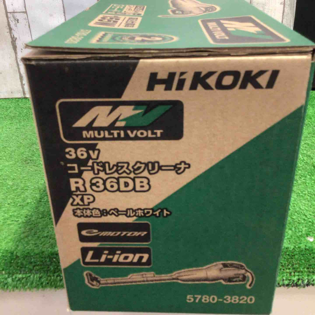 ★ハイコーキ(HIKOKI ※旧:日立工機) コードレスクリーナー R36DB(XP)【町田店】