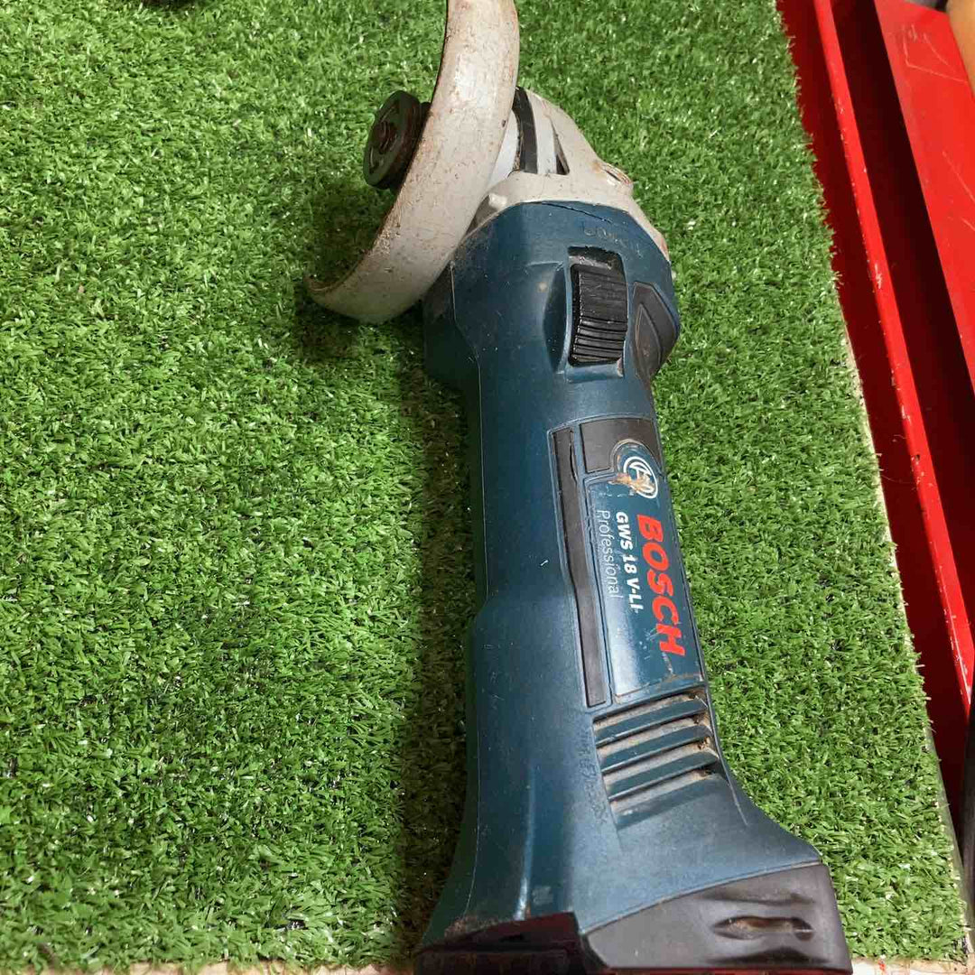 BOSCH(ボッシュ) 18Vバッテリーディスクグラインダー GWS18V-LI【川崎店】