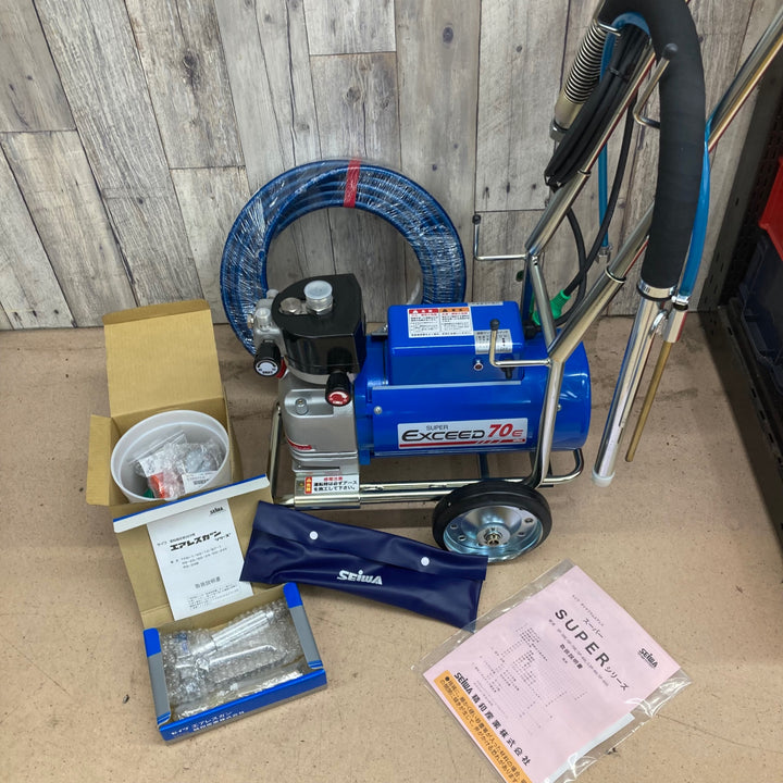 【中古美品/店頭受取り限定】◇精和産業(セイワ/SEIWA) エアレス塗装機 EXCEED70E スーパー70E【東大和店】