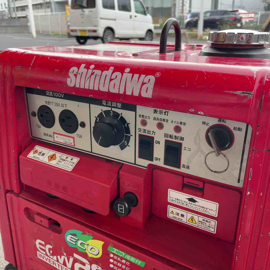 【店頭受取り限定】新ダイワ エンジン発電機兼用溶接機 EGW2800MI エンジンウェルダー インバーター【桶川店】