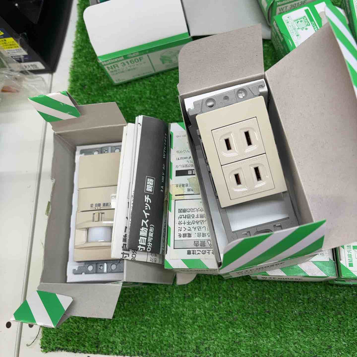 パナソニック ナショナル コスモ　ワイド21 ベージュ スイッチ プレート ハンドル など【電材館越谷店】